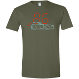 T-Shirts Military Green / S Aliens 86 Men's Semi-Fitted Softstyle