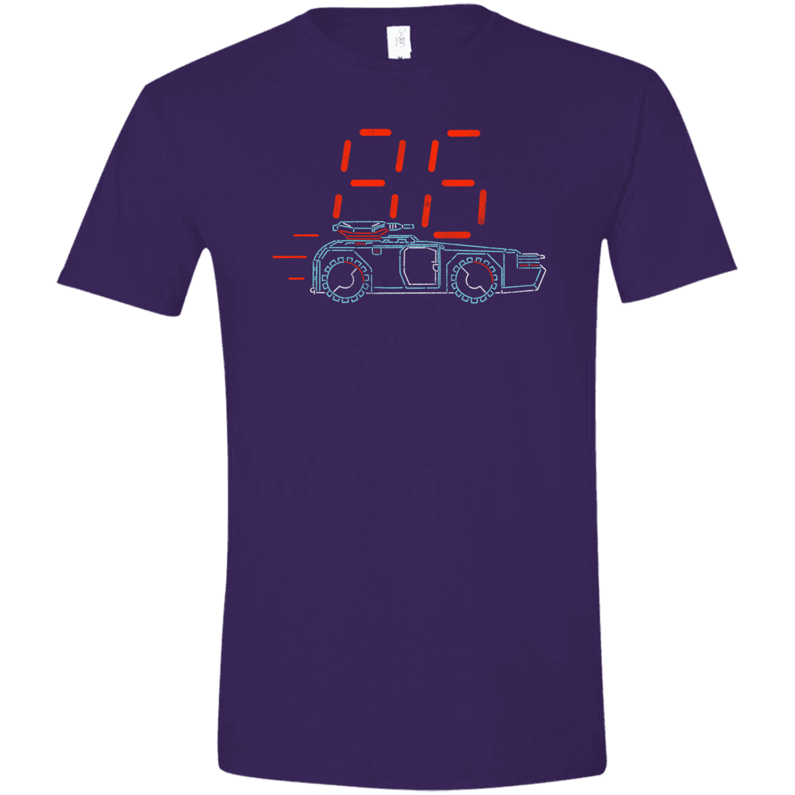 T-Shirts Purple / S Aliens 86 Men's Semi-Fitted Softstyle
