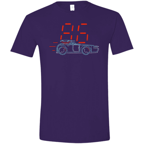 T-Shirts Purple / S Aliens 86 Men's Semi-Fitted Softstyle