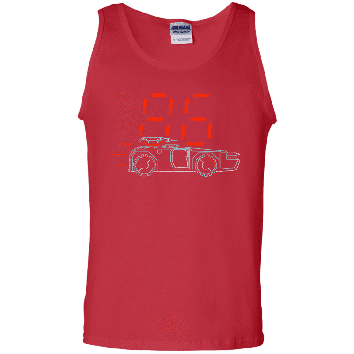 T-Shirts Red / S Aliens 86 Men's Tank Top