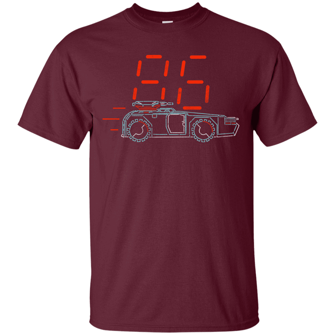 T-Shirts Maroon / S Aliens 86 T-Shirt