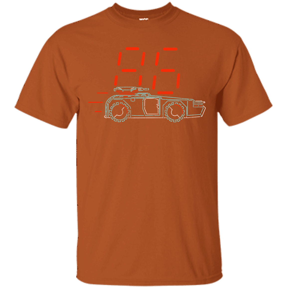 T-Shirts Texas Orange / S Aliens 86 T-Shirt