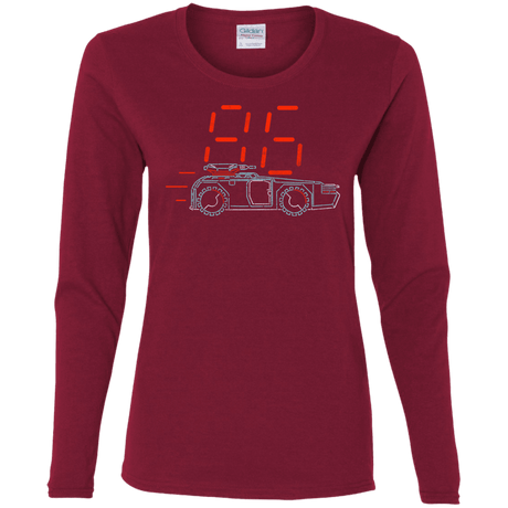T-Shirts Cardinal / S Aliens 86 Women's Long Sleeve T-Shirt