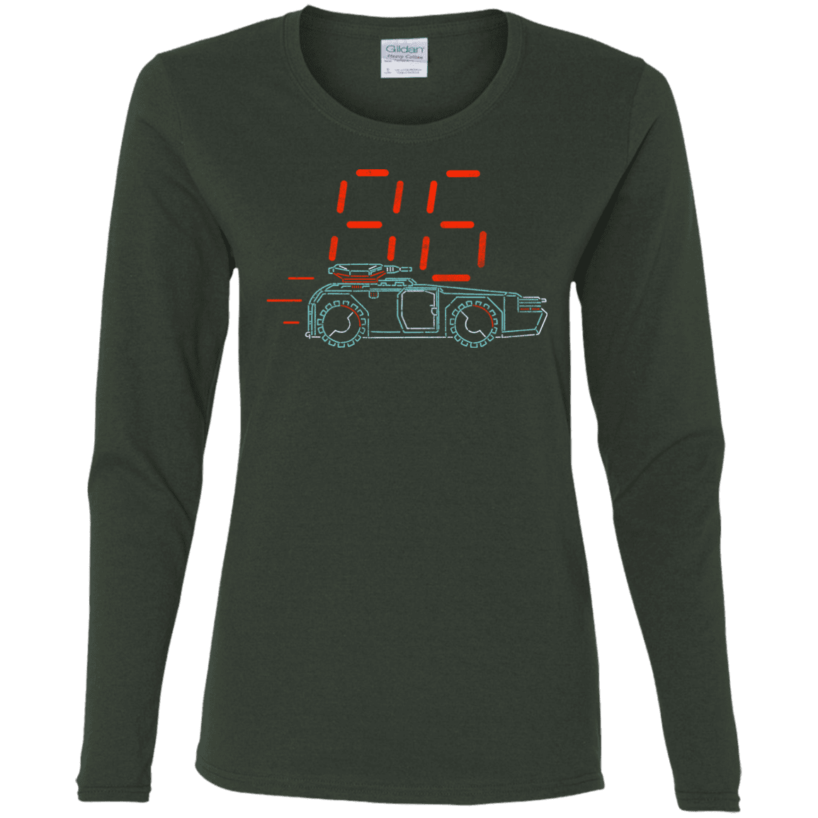 T-Shirts Forest / S Aliens 86 Women's Long Sleeve T-Shirt
