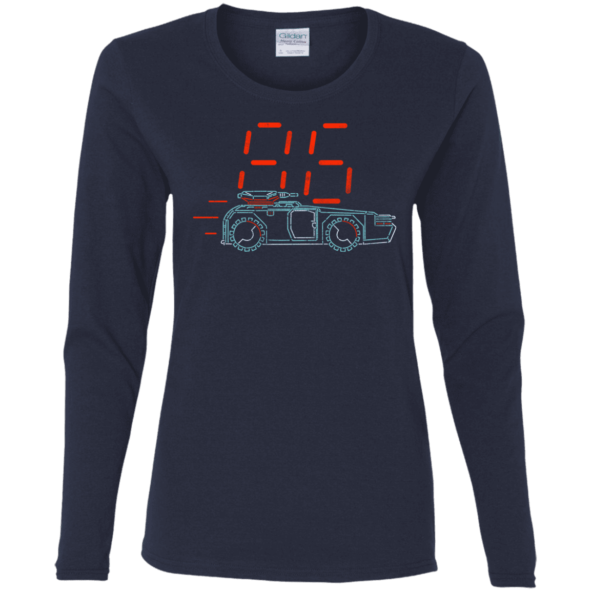 T-Shirts Navy / S Aliens 86 Women's Long Sleeve T-Shirt