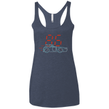 T-Shirts Vintage Navy / X-Small Aliens 86 Women's Triblend Racerback Tank