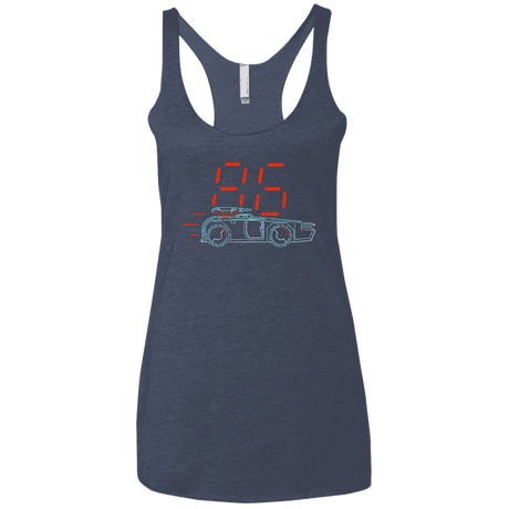 T-Shirts Vintage Navy / X-Small Aliens 86 Women's Triblend Racerback Tank