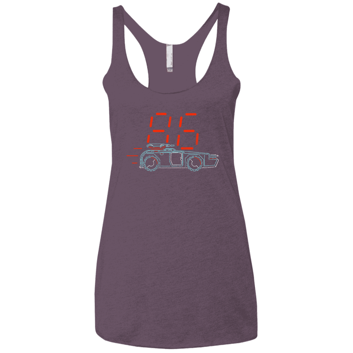T-Shirts Vintage Purple / X-Small Aliens 86 Women's Triblend Racerback Tank