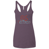 T-Shirts Vintage Purple / X-Small Aliens 86 Women's Triblend Racerback Tank