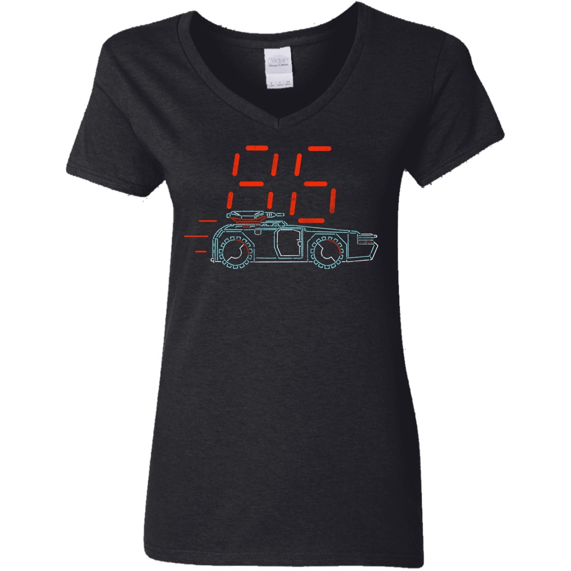T-Shirts Black / S Aliens 86 Women's V-Neck T-Shirt