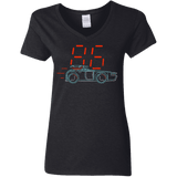 T-Shirts Black / S Aliens 86 Women's V-Neck T-Shirt