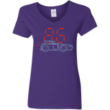 T-Shirts Purple / S Aliens 86 Women's V-Neck T-Shirt