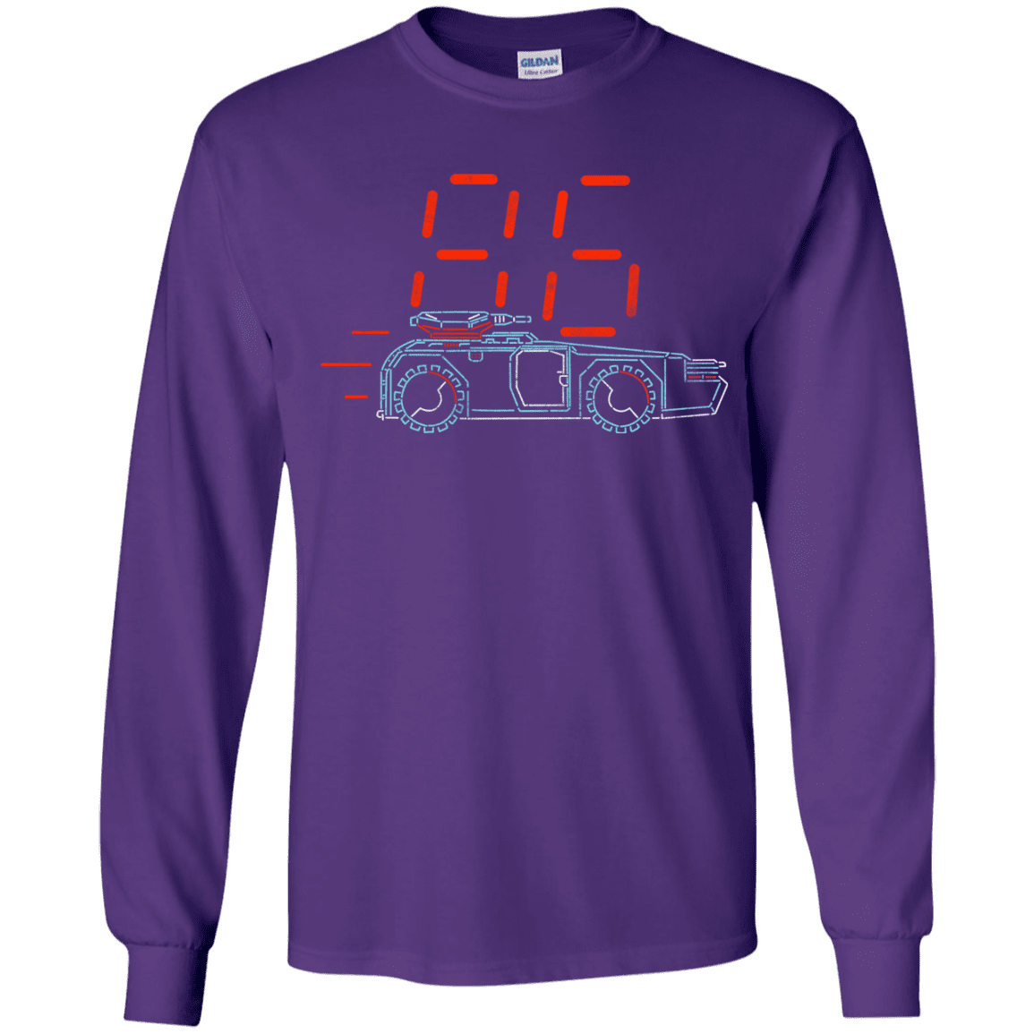 T-Shirts Purple / YS Aliens 86 Youth Long Sleeve T-Shirt