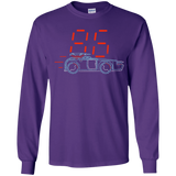 T-Shirts Purple / YS Aliens 86 Youth Long Sleeve T-Shirt