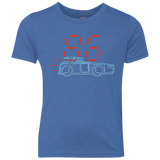T-Shirts Vintage Royal / YXS Aliens 86 Youth Triblend T-Shirt