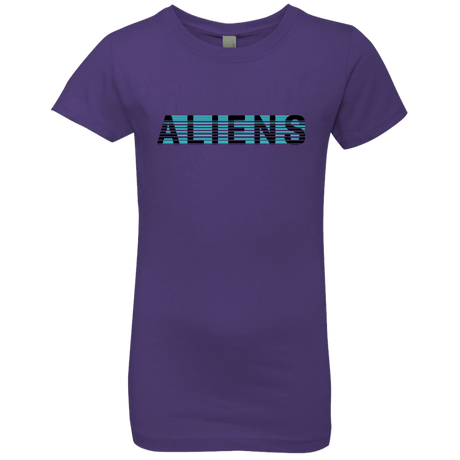 T-Shirts Purple Rush / YXS Aliens Girls Premium T-Shirt