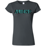 T-Shirts Charcoal / S Aliens Junior Slimmer-Fit T-Shirt