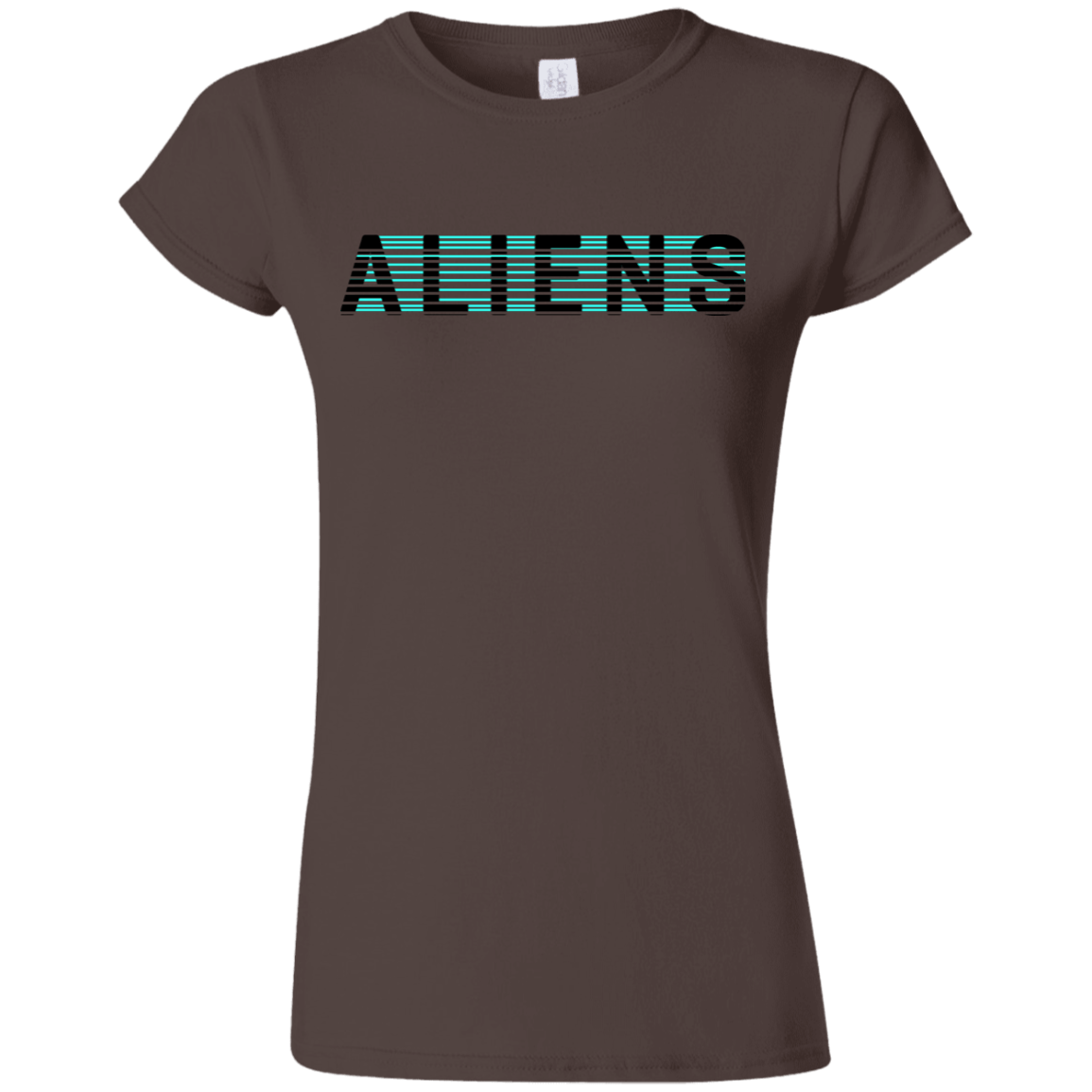 T-Shirts Dark Chocolate / S Aliens Junior Slimmer-Fit T-Shirt