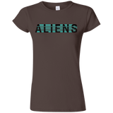 T-Shirts Dark Chocolate / S Aliens Junior Slimmer-Fit T-Shirt