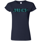 T-Shirts Navy / S Aliens Junior Slimmer-Fit T-Shirt