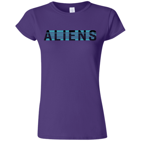 T-Shirts Purple / S Aliens Junior Slimmer-Fit T-Shirt