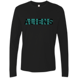 T-Shirts Black / S Aliens Men's Premium Long Sleeve