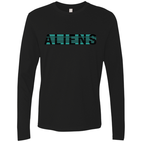 T-Shirts Black / S Aliens Men's Premium Long Sleeve