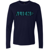 T-Shirts Midnight Navy / S Aliens Men's Premium Long Sleeve