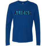 T-Shirts Royal / S Aliens Men's Premium Long Sleeve