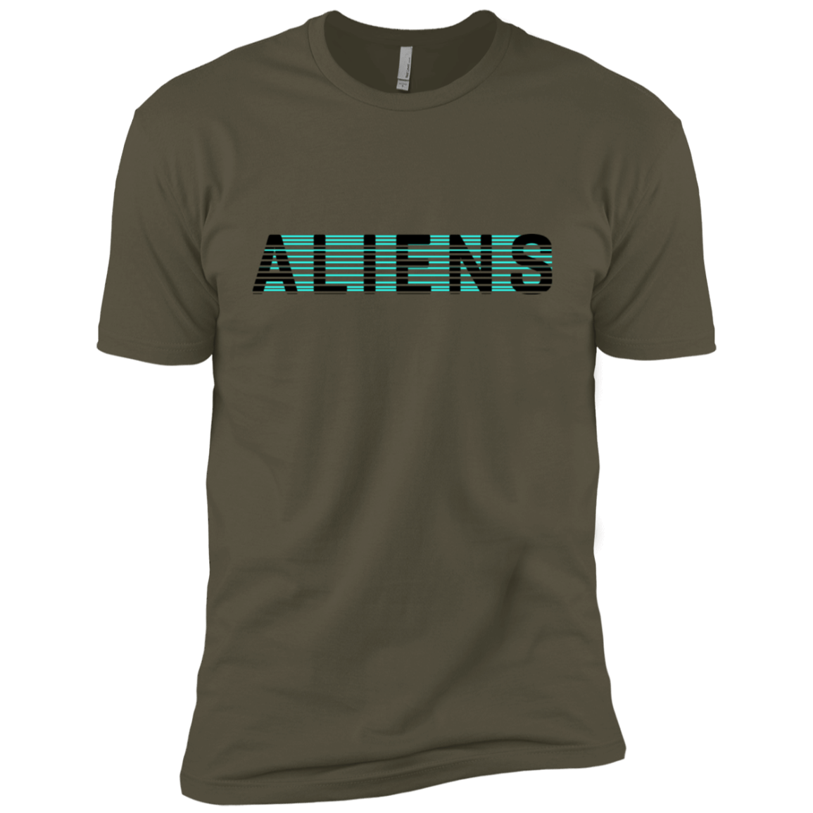 T-Shirts Military Green / X-Small Aliens Men's Premium T-Shirt