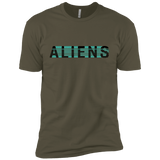 T-Shirts Military Green / X-Small Aliens Men's Premium T-Shirt
