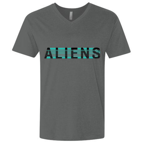 T-Shirts Heavy Metal / X-Small Aliens Men's Premium V-Neck