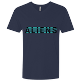 T-Shirts Midnight Navy / X-Small Aliens Men's Premium V-Neck