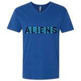 T-Shirts Royal / X-Small Aliens Men's Premium V-Neck