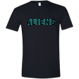T-Shirts Black / X-Small Aliens Men's Semi-Fitted Softstyle