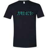 T-Shirts Black / X-Small Aliens Men's Semi-Fitted Softstyle