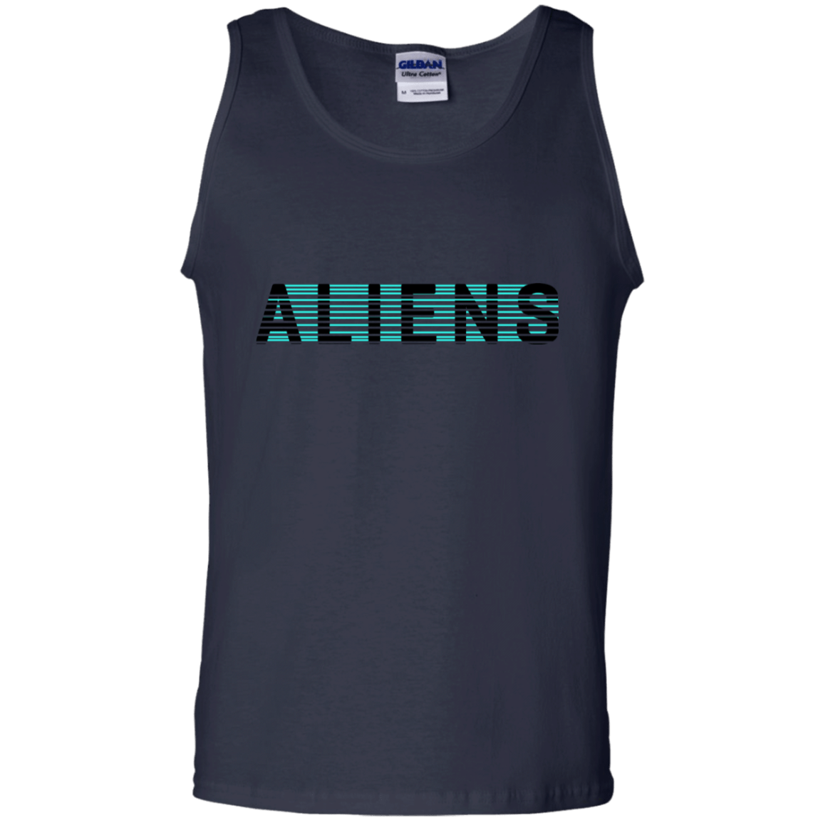 T-Shirts Navy / S Aliens Men's Tank Top