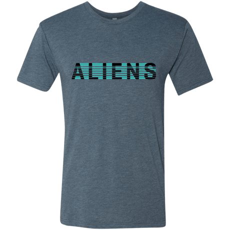 T-Shirts Indigo / S Aliens Men's Triblend T-Shirt