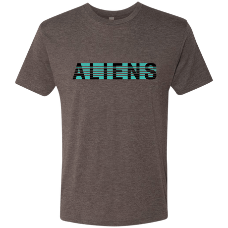 T-Shirts Macchiato / S Aliens Men's Triblend T-Shirt