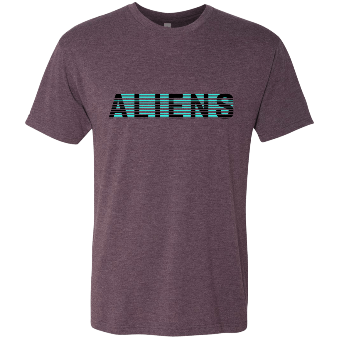 T-Shirts Vintage Purple / S Aliens Men's Triblend T-Shirt