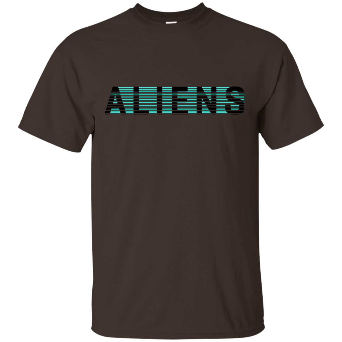 T-Shirts Dark Chocolate / S Aliens T-Shirt