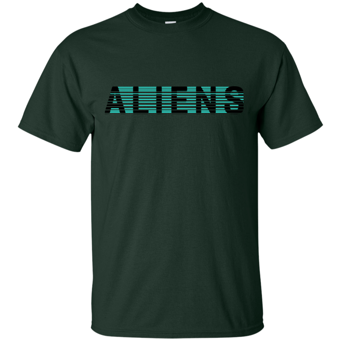 T-Shirts Forest / S Aliens T-Shirt