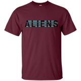 T-Shirts Maroon / S Aliens T-Shirt