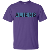 T-Shirts Purple / S Aliens T-Shirt