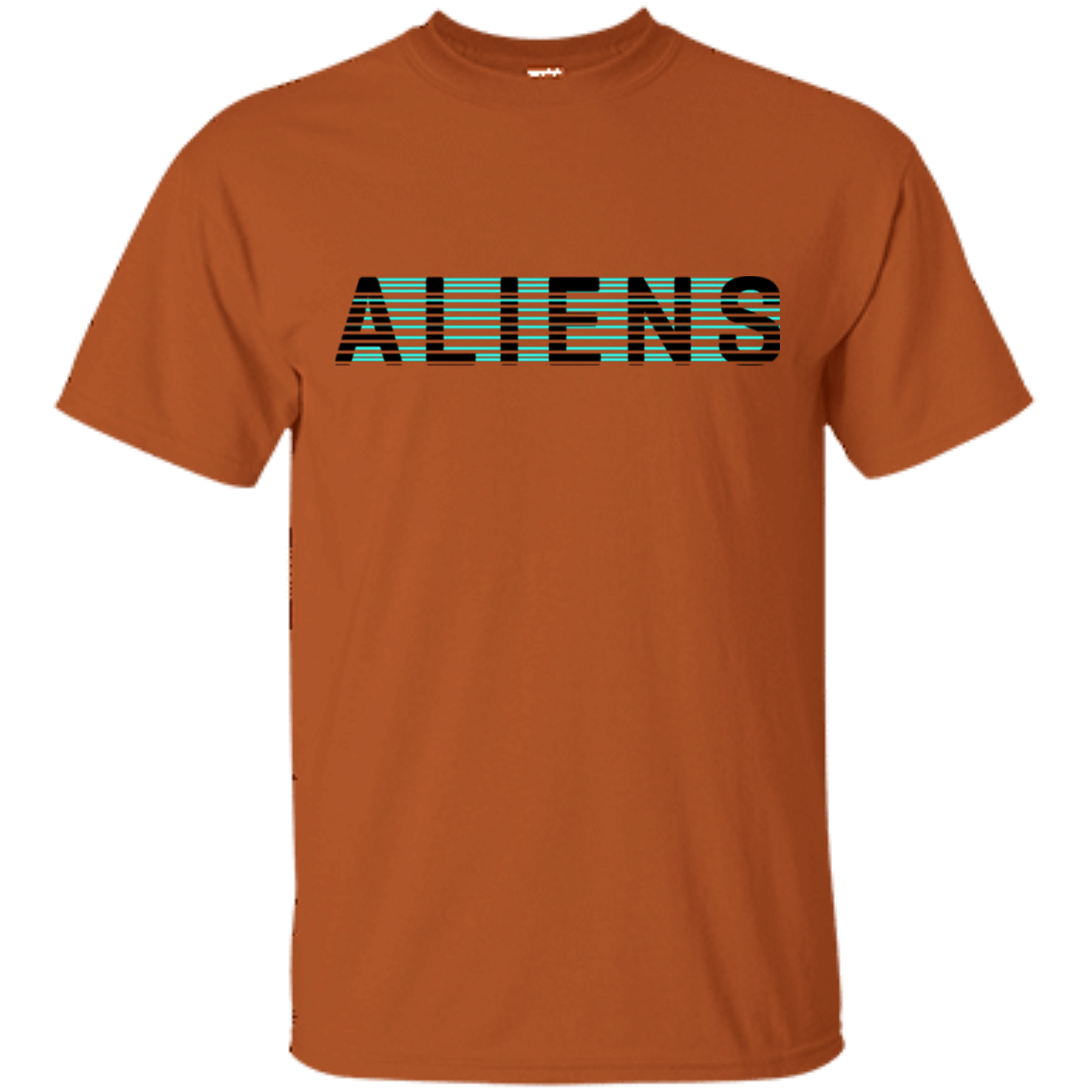 T-Shirts Texas Orange / S Aliens T-Shirt
