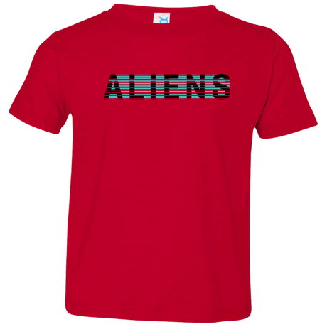 T-Shirts Red / 2T Aliens Toddler Premium T-Shirt