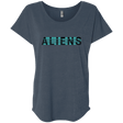 T-Shirts Indigo / X-Small Aliens Triblend Dolman Sleeve