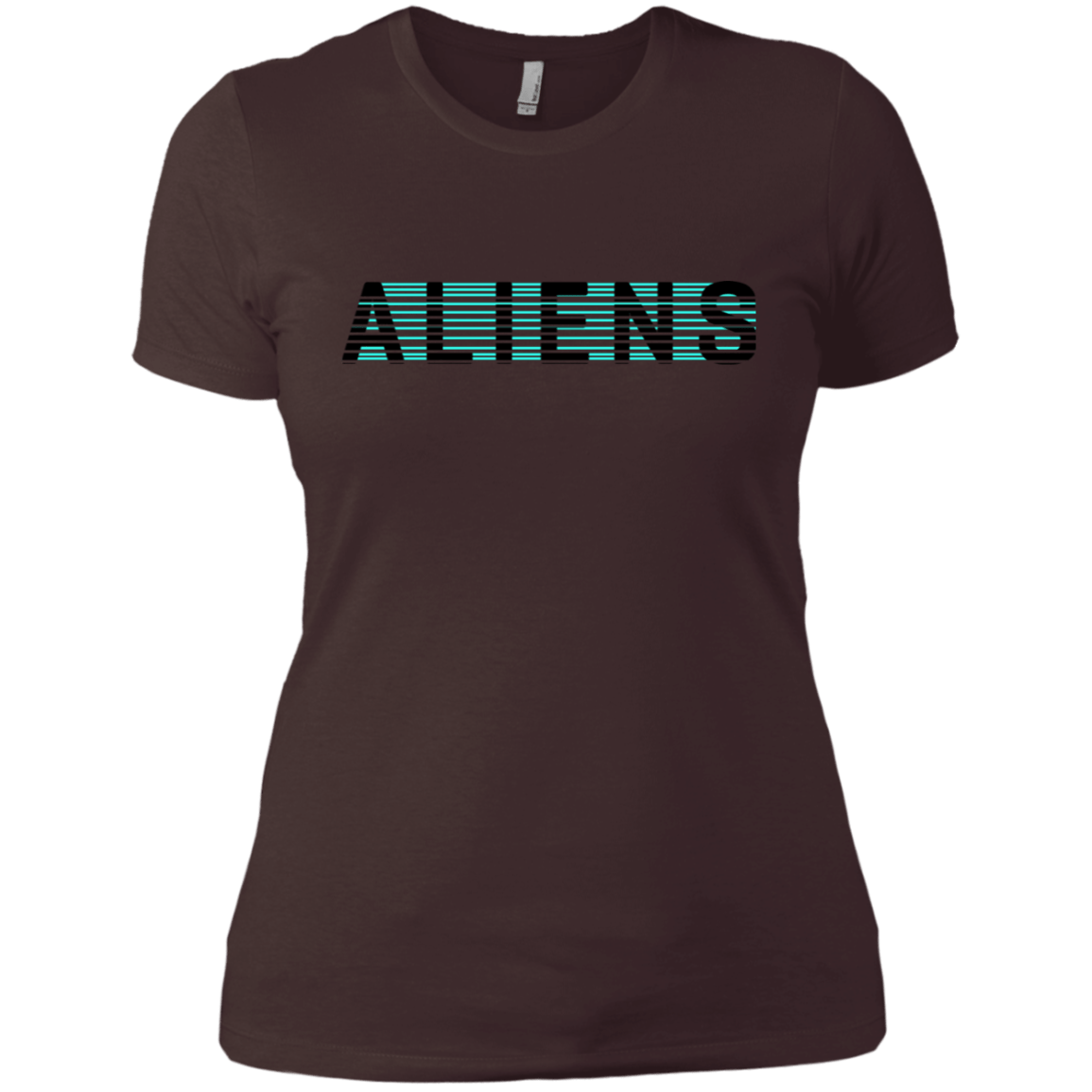 T-Shirts Dark Chocolate / X-Small Aliens Women's Premium T-Shirt