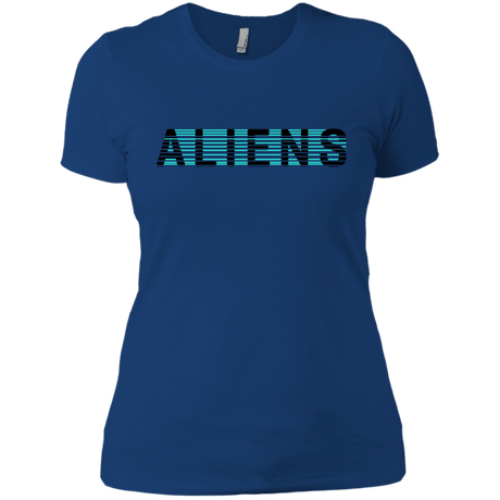 T-Shirts Royal / X-Small Aliens Women's Premium T-Shirt