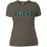 T-Shirts Warm Grey / X-Small Aliens Women's Premium T-Shirt